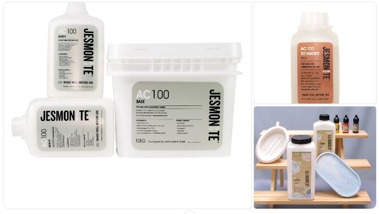 Cómo usar Jesmonite AC100